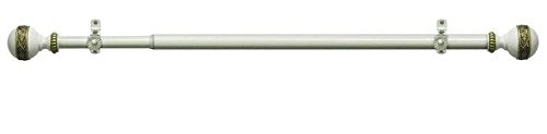 Park Avenue Collection Camino Decorative Rod & Finial Embrace 28-48