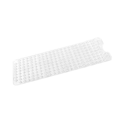 Park Avenue Deluxe Collection Park Avenue Deluxe Collection inch Jumbo inch Long (16'' x 40'') Slip-Resistant Bath Tub Mat in Super Clear