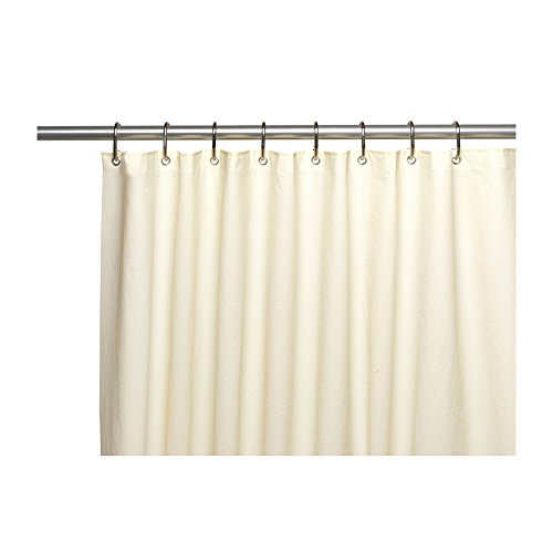 Park Avenue Deluxe Collection Park Avenue Deluxe Collection Standard-Sized inch Clean Home inch PEVA Liner in Ivory