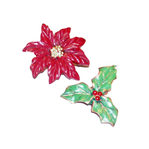 Park Avenue Deluxe Collection Park Avenue Deluxe Collection inch Poinsettia inch Resin Shower Curtain Hooks