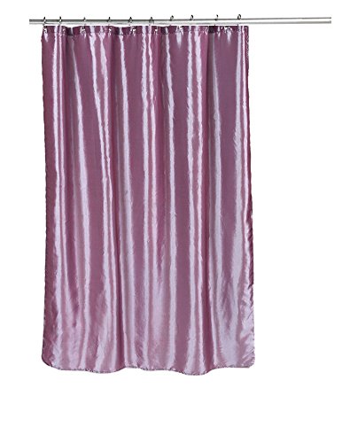 Park Avenue Deluxe Collection Park Avenue Deluxe Collection inch Shimmer inch Faux Silk Shower Curtain in Purple