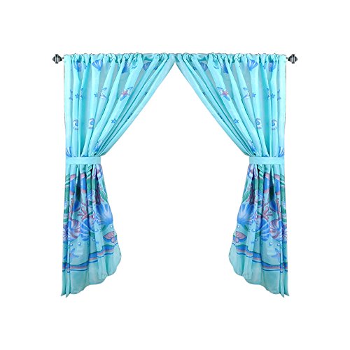 Park Avenue Deluxe Collection Park Avenue Deluxe Collection inch Oceanic inch Fabric Window Curtain