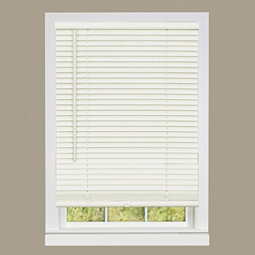 Park Avenue Collection Cordless GII Deluxe Sundown 1 inch Room Darkening Mini Blind 33x64 - Alabaster