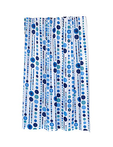Park Avenue Deluxe Collection inch Mia inch Stall Size Fabric Shower Curtain