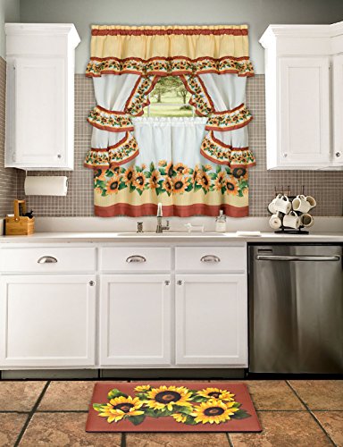 Ben&Jonah Collection Anti Fatigue Mat 18x30 - Black Eyed Susan