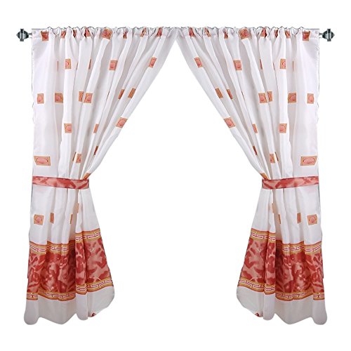 Park Avenue Deluxe Collection Park Avenue Deluxe Collection inch Windsor inch Fabric Window Curtain in Burgundy