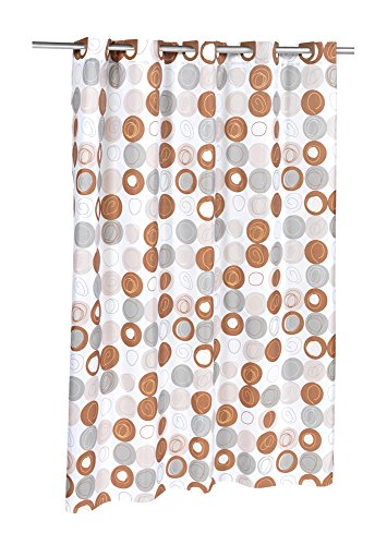 Park Avenue Deluxe Collection Park Avenue Deluxe Collection EZ-ON? inch Madison inch Polyester Shower Curtain