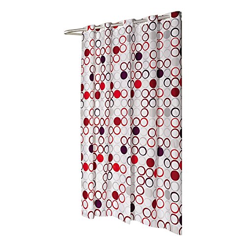 Park Avenue Deluxe Collection Park Avenue Deluxe Collection Extra Wide EZ-ON? inch Bohemia inch Polyester Shower Curtain