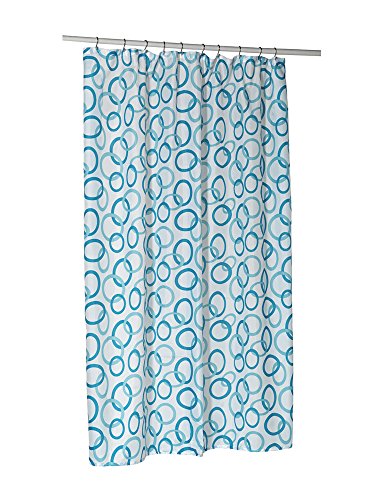 Park Avenue Deluxe Collection Park Avenue Deluxe Collection inch Circles inch Extra Long Polyester Shower Curtain Liner