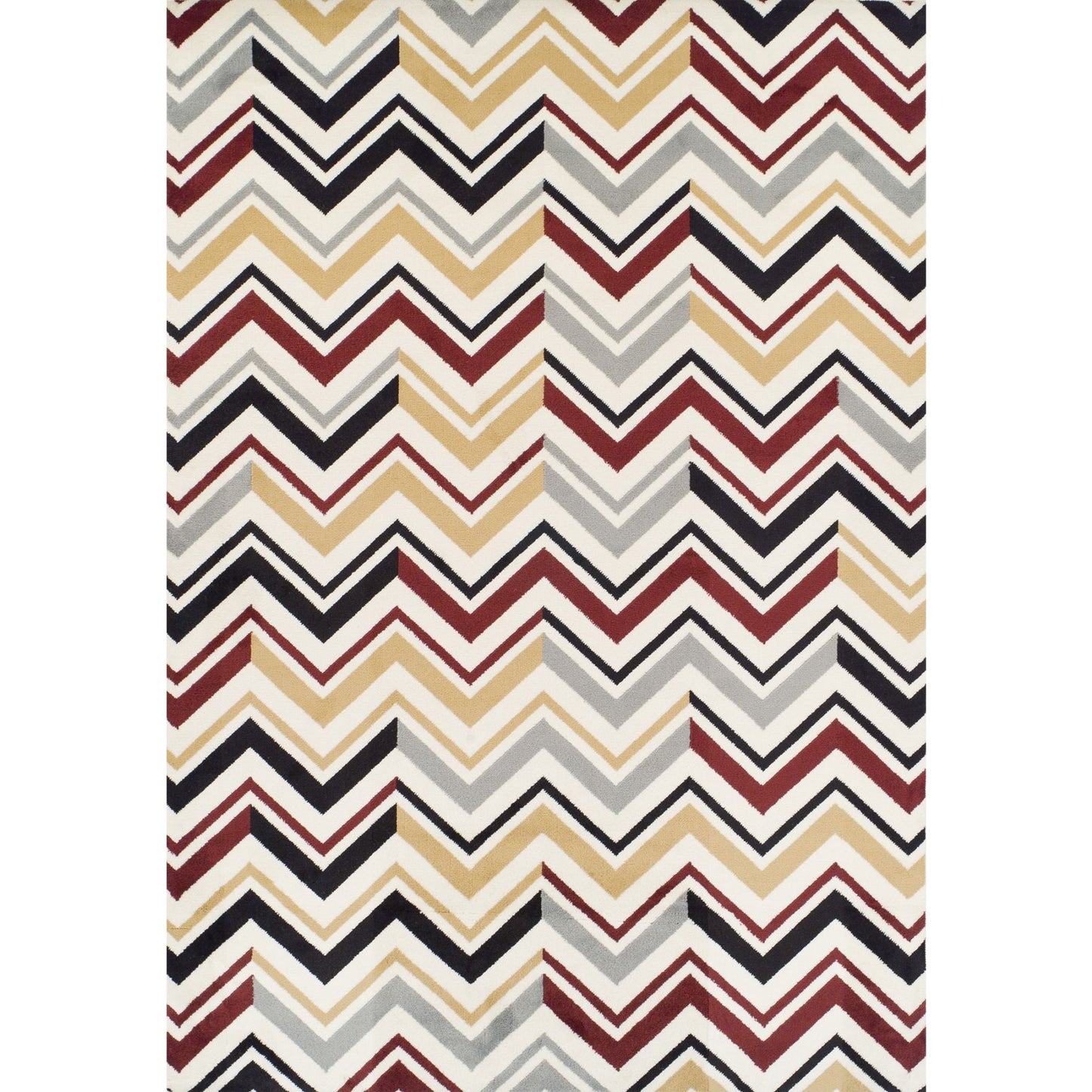 Traditional Elegance Toscano Collection Area Rug - Chevron
