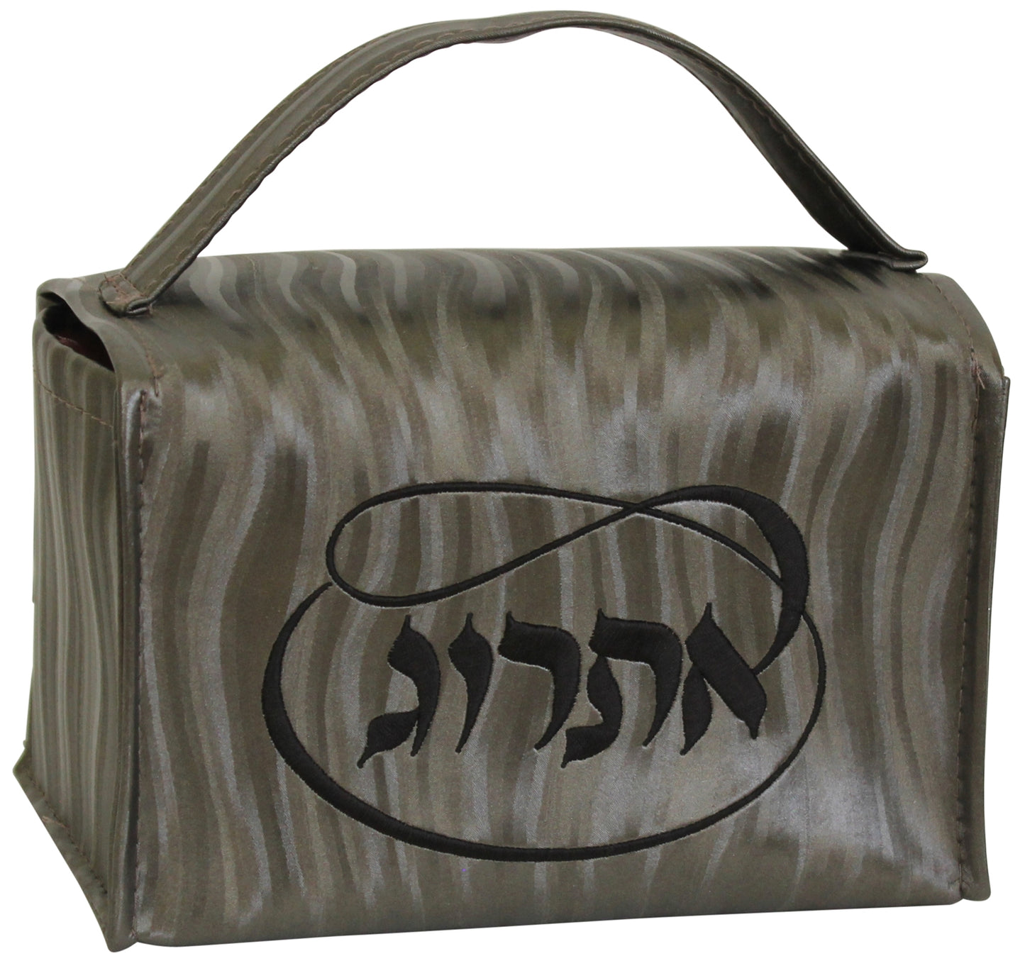 Ben and Jonah Esrog Box Vinyl - Brown Wave W/Black Embroidery