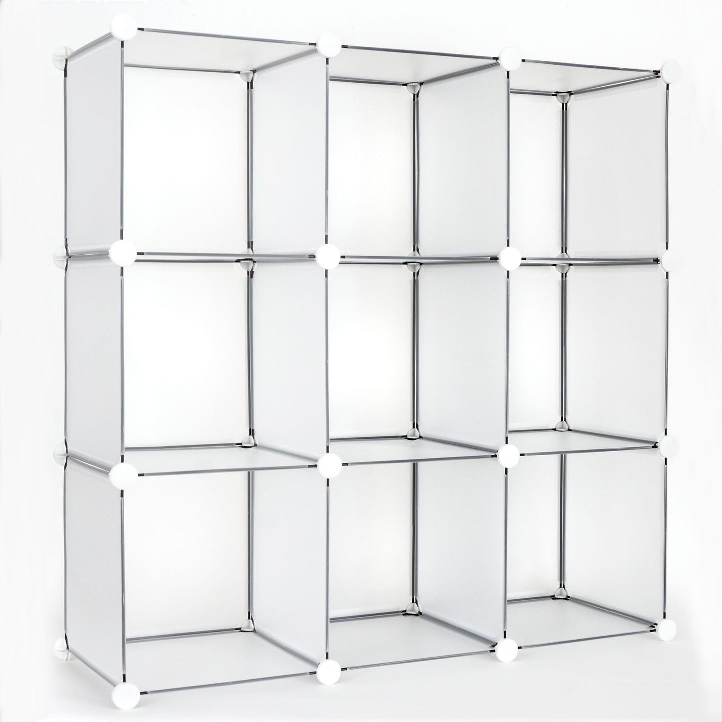 Traditional Elegance 9 Cube DIY Modular Storage Unit