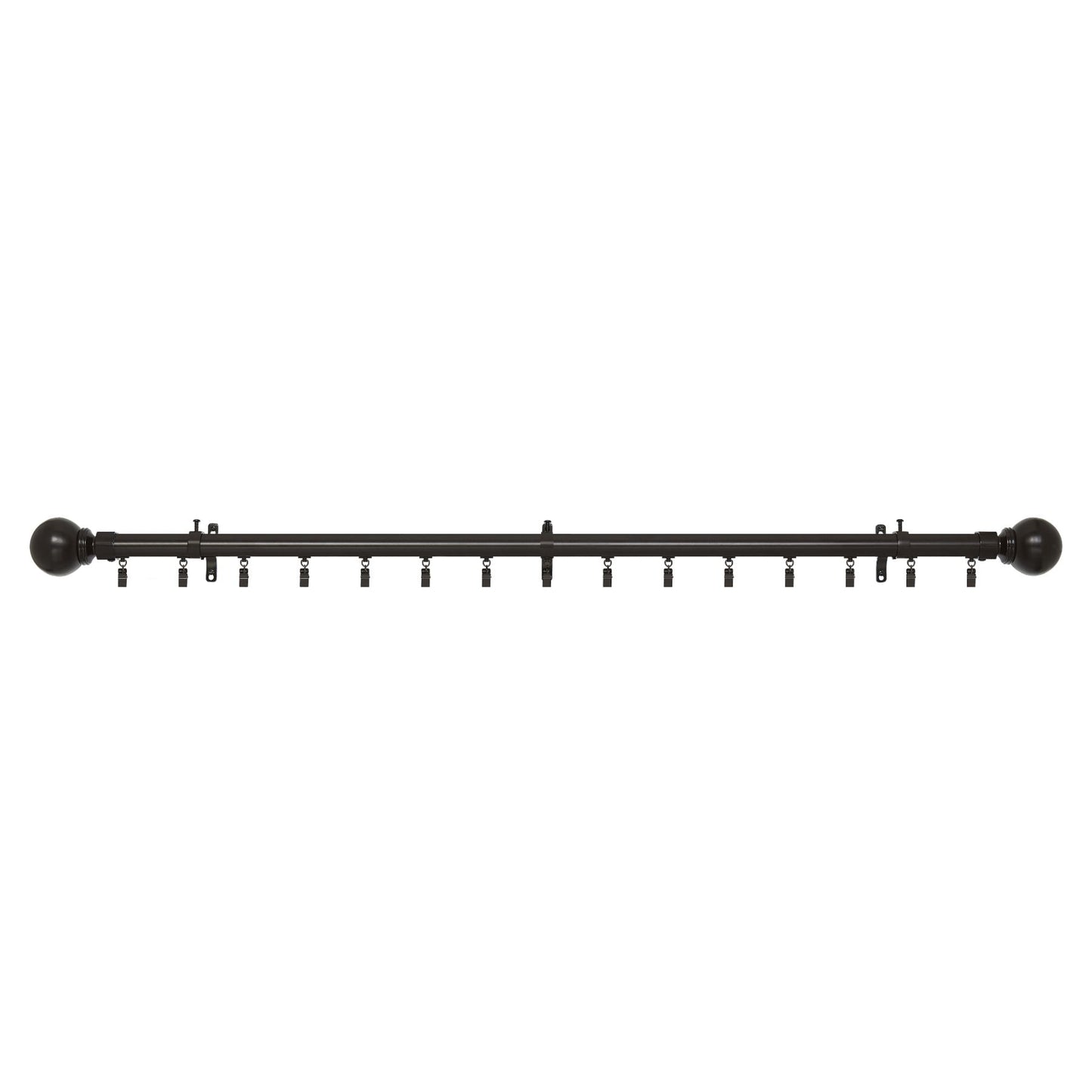 Traditional Elegance Innovative Traverse Curtain Rod - Camilla 66-120