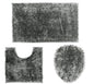 Ben & Jonah 3 Piece Marled Chenille Shag Bath Rug Set