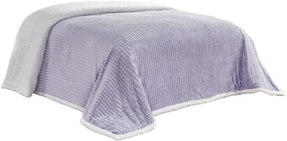 Corduroy Sherpa Blanket