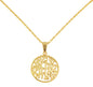 Shema Yisrael Pendant on 45+5cm (18+2 inch) Chain – Stainless Steel & Gold Plated Options | Two Sizes Available