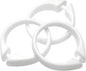 Park Avenue Deluxe Collection Park Avenue Deluxe Collection  inch Snap inch  Plastic Shower Curtain Hooks in White