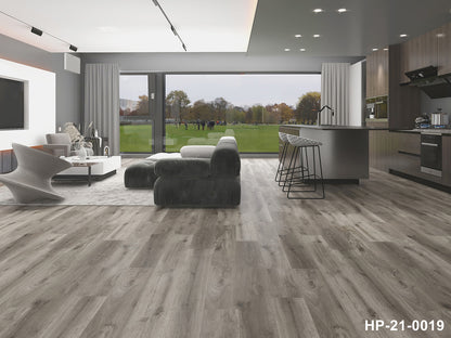 LUXURIOUS VINYL 48" FLOOR PLANK WOOD COLOR INTERLOCKING EASY INSTALLATION, COVERS 25.67 SQFT