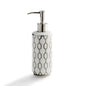 Royal Bath Chain Reaction Porcelain Lotion Dispenser/ Soap Pump (8"H x 2.6"Dia)