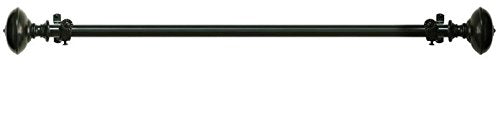 Park Avenue Collection Buono II Decorative Rod & Finial Othello Mocha 48-86