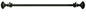 Park Avenue Collection Buono II Decorative Rod & Finial Othello Mocha 48-86