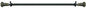 Park Avenue Collection Buono II Decorative Rod & Finial Laya 48-86