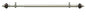 Park Avenue Collection Camino Decorative Rod & Finial Aspen 28-48