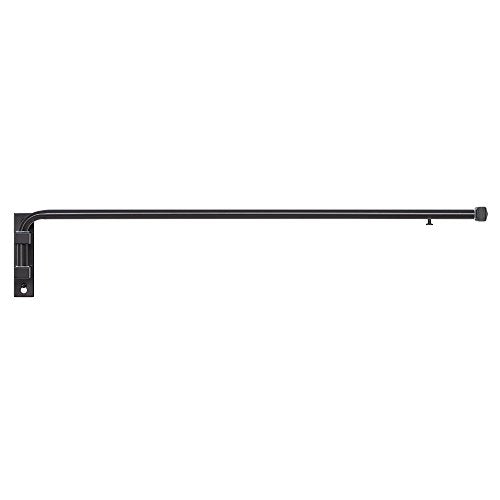 Ben&Jonah Collection Innovative Swing Arm Curtain Rod - Brent (Bronze) 20-36