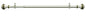Park Avenue Collection Camino Decorative Rod & Finial Embrace 66-120