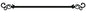 Park Avenue Collection Buono II Decorative Rod & Finial Medley 48-86