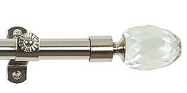 Ben&Jonah Collection Royale Decorative Rod & Finial Crystal 48-86