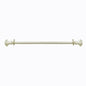 Lorraine Collection Elegant Metal Window Curtain Rod - Carson (48 inch -86 inch )