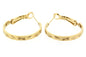 Ben and Jonah Stainless Steel Gold Plated Earring with Cool Design