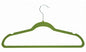 Park Avenue Collection Velvet Anti-Slip Hangers - Green