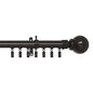 Ben&Jonah Collection Innovative Traverse Curtain Rod - Porter 36-66
