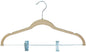 Ben&Jonah Collection Velvet Anti-Slip Skirt Hangers - Tan
