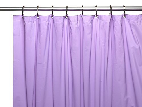 Royal Bath Extra Heavy 8 Gauge Vinyl Shower Curtain Liner with Metal Grommets (72 inch  x 72 inch ) - Lilac
