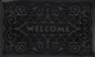 Park Avenue Collection Welcome Mat 18x30 Wrought Iron - Black
