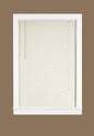 Midnight Collection Set of 6 1-Inch Room Darkening Alabaster Mini Blinds (2 13 inch  x 64 inch )