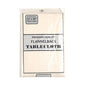 Park Avenue Deluxe Collection Park Avenue Deluxe Collection 52'' x 90'' Vinyl Tablecloth with Polyester Flannel Backing in Ivory