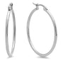 Ben and Jonah Ladies Stainless Steel 30mm Hoops