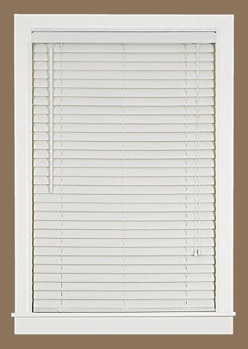 Park Avenue Collection Luna 2 inch  Vinyl Venetian Blind with 2 in. Valance 29x64 - White
