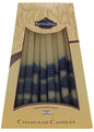Lamp Lighters Ultimate Judaica Chanukah Candles - 45 Pack - Blue/White - 6 inch 