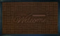 Park Avenue Collection Welcome Mat 18x30 Parquet - Coffee