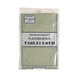 Park Avenue Deluxe Collection Park Avenue Deluxe Collection 70'' Round Vinyl Tablecloth with Polyester Flannel Backing in Sage