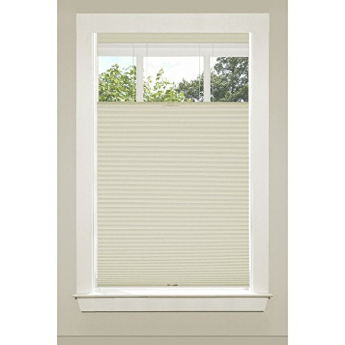 Park Avenue Collection Top Down-Bottom Up Cordless Honeycomb Cellulat Shade 39x64 Alabaster