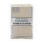 Park Avenue Deluxe Collection Park Avenue Deluxe Collection 52'' x 52'' Vinyl Tablecloth with Polyester Flannel Backing in Linen Color
