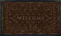 Park Avenue Collection Welcome Mat 18x30 Wrought Iron - Coffee