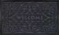 Park Avenue Collection Welcome Mat 18x30 Wrought Iron - Grey