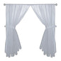 Park Avenue Deluxe Collection Park Avenue Deluxe Collection  inch Ava inch  Fabric Window Curtain